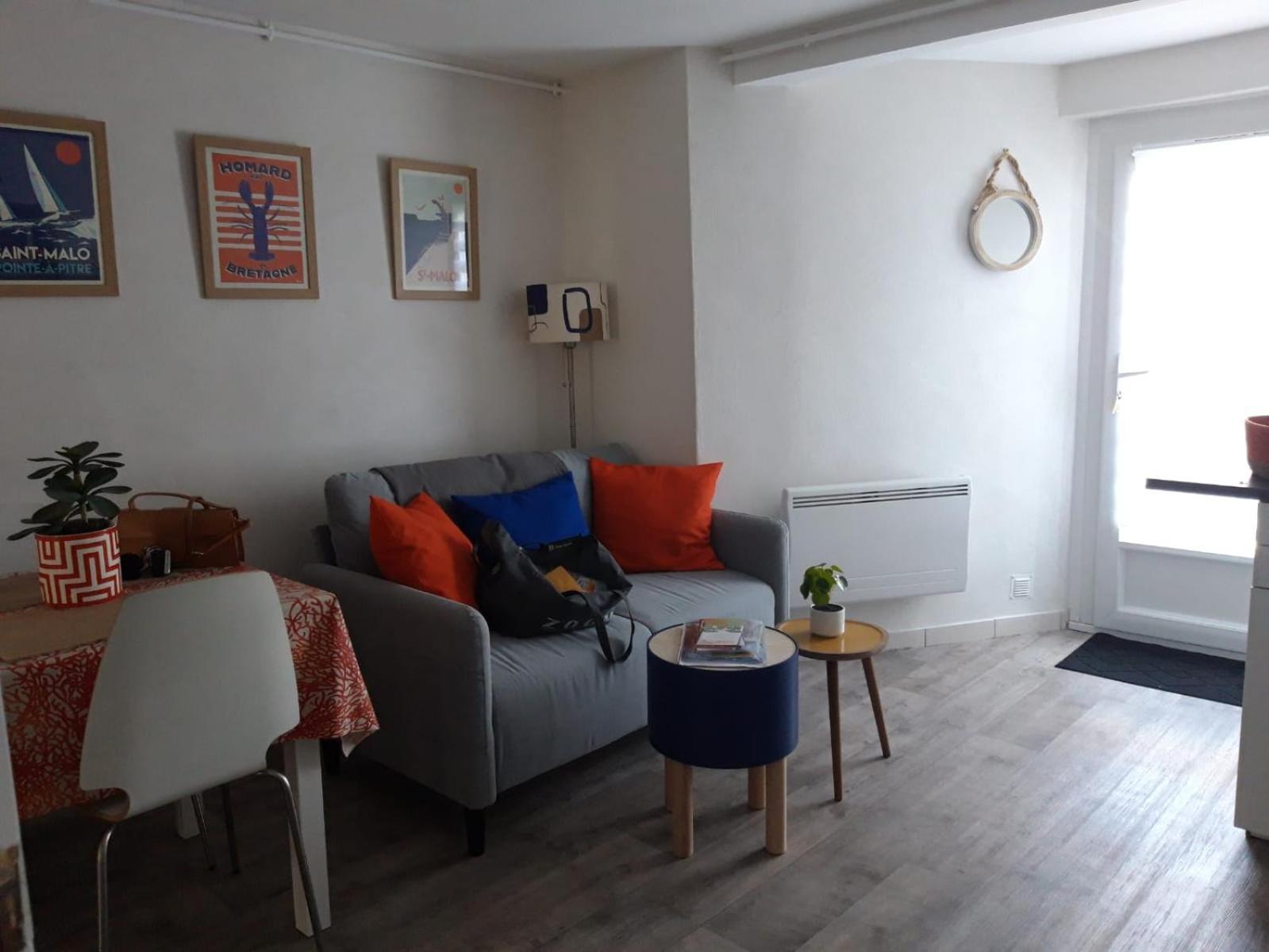 Bel Appartement St Malo avec jardin à 2 pas de la plage Sillon Saint-Malo Esterno foto